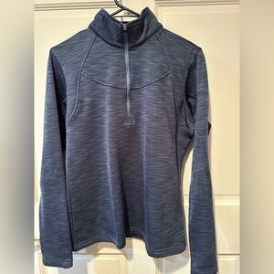 Ariat Womens Navy Zip-Up top, size medium